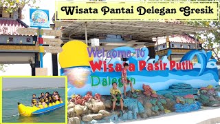 Pantai Delegan Gresik Terbaru  Wisata Pasir Putih Dalegan Gresik  Jatim [upl. by Retsehc]