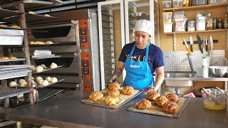 CHEESE BREAD WITH A TWIST MINI BAKERY VLOG [upl. by Giess]