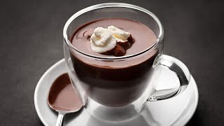 How To Make Italian Hot Chocolate Recipe Cioccolata Calda [upl. by Elma510]