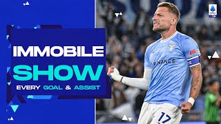 Ciro Immobile Show  Every Goal amp Assist  Serie A 202223 [upl. by Hpeseoj]