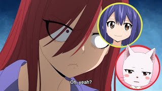 Erza and Wendys Ultimate Bug Clash  Fairy Tail 100 Year Quest [upl. by Nylsor145]