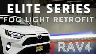 Elite Series Fog Light Retrofit  Toyota Rav4 [upl. by Neo604]