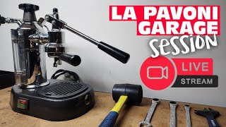 La Pavoni Garage Session  LIVESTREAM  Europiccola Dissasembly amp Fault Finding [upl. by Hailey]