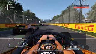 F1 2018 11ª TEMPORADA Stoffel Vandoorne  Austrália [upl. by Melosa246]