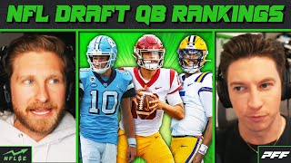 2024 NFL Draft QB Rankings  NFL Stock Exchange [upl. by Rahel310]