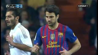 Cesc Fàbregas vs Real Madrid Copa Del Rey Away 1112 HD [upl. by Sairacaz77]