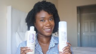 Natural Hair  Briogeo Curl Charisma Line  Quick Review [upl. by Nibor]