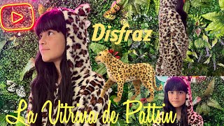 Disfraz de tigre o leopardo casero paso a paso disfraz costume halloween [upl. by Ongun]