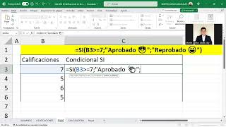 🎲 Excel ¡Calificaciones Aleatorias Fijos Promedios y Condicional SI de AprobadoReprobado 📊✨ [upl. by Ytirehc]