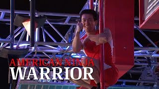 Yusuke Morimoto at Stage 3 of American Ninja Warrior USA vs The World 2014  American Ninja Warrior [upl. by Alicia271]