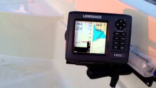 Lowrance HDS 5 Gen2 first ride [upl. by Asoral]