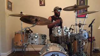 Trouble Dont Last Drum Cover  JeromeFlood2 Instagram [upl. by Eidde501]