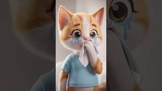 Adorable Kitten with a Runny Nose Too Cute to Handle Kittens CuteAnimals CatVideo PetLovers [upl. by Nadean719]