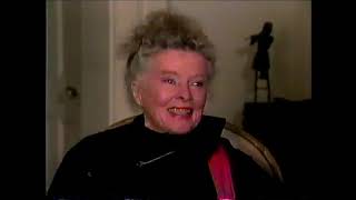 Katharine Hepburn Makes Fun of Phil Donahue 1991 [upl. by Ozzie]