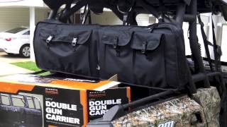 Quadgear UTV Gun Case and review on a Can Am Commander 1000 [upl. by Rosalie229]