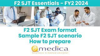 F2 Standalone SJT Essentials 2024  Exam Format Sample Ratings FY2 SJT Scenario  How to Prepare [upl. by Roskes941]