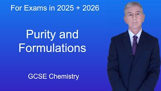 GCSE Chemistry Revision quotPurity and Formulationsquot [upl. by Gillead]