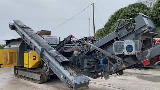 Rubble Master RM80GO Impact Crusher With After Screen and Recirc For Sale [upl. by Lerud]