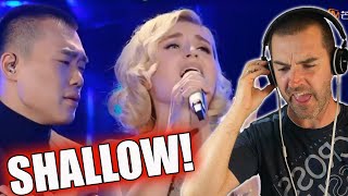 SHALLOW Polina Gagarina amp Geng Sihan REACTION Singer 2019 EP13 [upl. by Kiri]