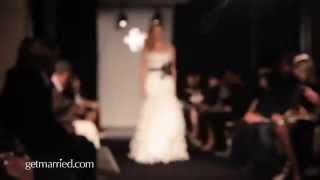 Simone Carvalli Wedding Dresses  Spring 2012 Runway Video [upl. by Schaaff242]