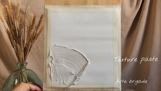 Easy texture art with minimal colorsstep by step tutorial for beginnersacrylic painting idea [upl. by Eniamart777]