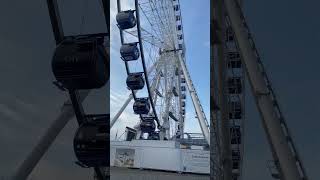 Aufbau Riesenrad und Weihnachtsmarkt Düsseldorf Altstadt [upl. by Vannie]