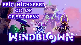 We were WindBLOWN away by how fun this game is Windbown 3 Player CoOp Roguelike with the boys [upl. by Forrer435]