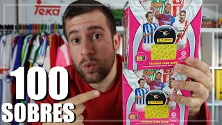 UNBOXING 100 SOBRES DOS CAJAS COMPLETAS de ADRENALYN XL 202122 LIGA SANTANDER  CROMO FC [upl. by Isabelita]