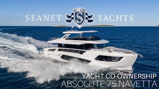 COOWN THE ABSOLUTE 75 NAVETTA  SEANET YACHTS [upl. by Oca]