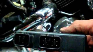 PRUEBA DE CDI YAMAHA VSTAR 650 MOD0103 [upl. by Klusek]