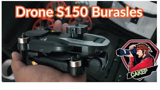 Drone S150  Opticalflow Burasles plus Sensor Anti Nabrak Setabil  Drone Keren Para Pemula [upl. by Kurtis]