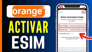 Cómo ACTIVAR TARJETA SIM Orange Rápido y Fácil [upl. by Enialehs]