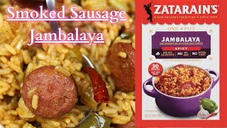 Instant Pot Spicy Jambalaya with Smoked Sausage  Zatarains Spicy Jambalaya [upl. by Ina293]