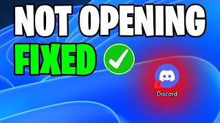 How To Fix Discord Not Opening On PC  Step By Step Guide 2024 [upl. by Hughes]