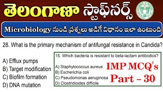 Telangana Staff Nurse MCQS Part  30  TG Nursing Officer Model Paper  TG Staff Nurse IMP MCQS [upl. by Gruber]