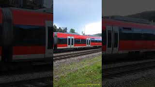 Zugsichtung beim Bahnhof WaldshutTiengen  Deutschland 2024 [upl. by Ellainad]