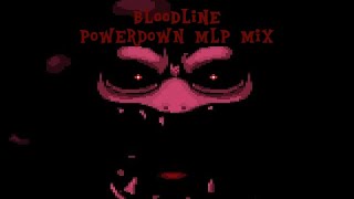 quotBLOODLINEquot FNF Mario Madness  Powerdown v2 MLP MIX FNF Powerdown cover [upl. by Aredna]