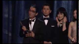 quotDeparturesquot Wins Foreign Language Film 2009 Oscars [upl. by Lash235]