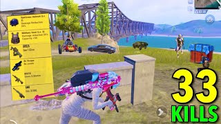 33 Kills😱AMAZING LOOT GAMEPLAY TODAY🔥PUBG Mobile [upl. by Erinna]