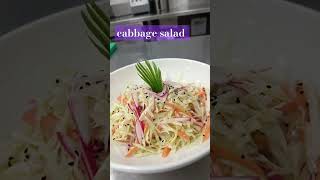 cabbage salad😋🤗 salad saladbar goviral Nepalkochef1 [upl. by Nadruoj]