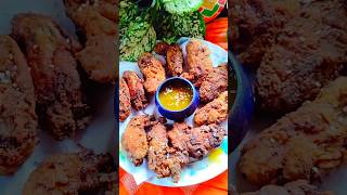 CHICKEN WINGS Fry Recipe How to make crispy chicken wings fry recipeytshorts shortsfeed [upl. by Lindemann62]