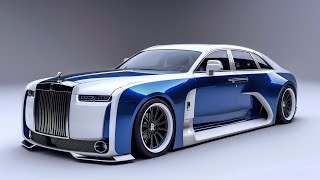 RollsRoyce Ghost Car Concept  AI Automotive Design [upl. by Ellehctim388]