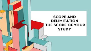 SCOPE AND DELIMITATION OF THE STUDY PR 1 LESSON 5 [upl. by Sheryle]