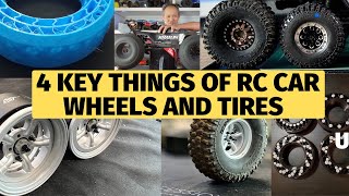 4 must know rc crawler wheel and tire facts  how to buy best rc car tires and wheels [upl. by Hoover964]