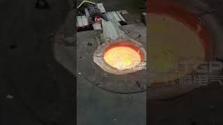 Aluminum ingots automatic casting production line ingot castor casting conveyor [upl. by Asecnarf]