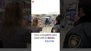 Shoplifting in Britain vs California [upl. by Allana]