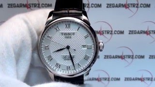 Tissot Le Locle Automatic Gent T41142333 wwwzegarmistrzcom [upl. by Lola]