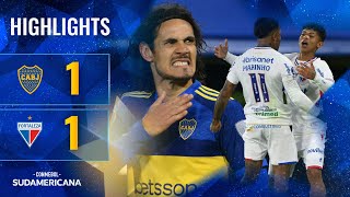 BOCA JUNIORS VS FORTALEZA  HIGHLIGHTS  CONMEBOL SUDAMERICANA 2024 [upl. by Acemat161]