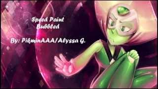 Bubbled Peridot  Steven Universe Speed Paint [upl. by Rector]