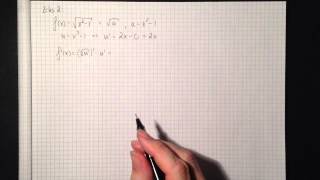 Matematikk R1 Derivasjonsregler [upl. by Barthel]